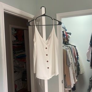 Loft large white shirt